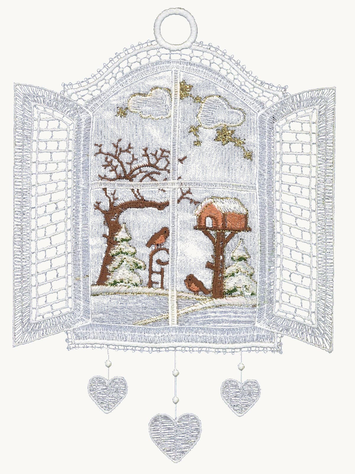 Birdhouse Window Frame