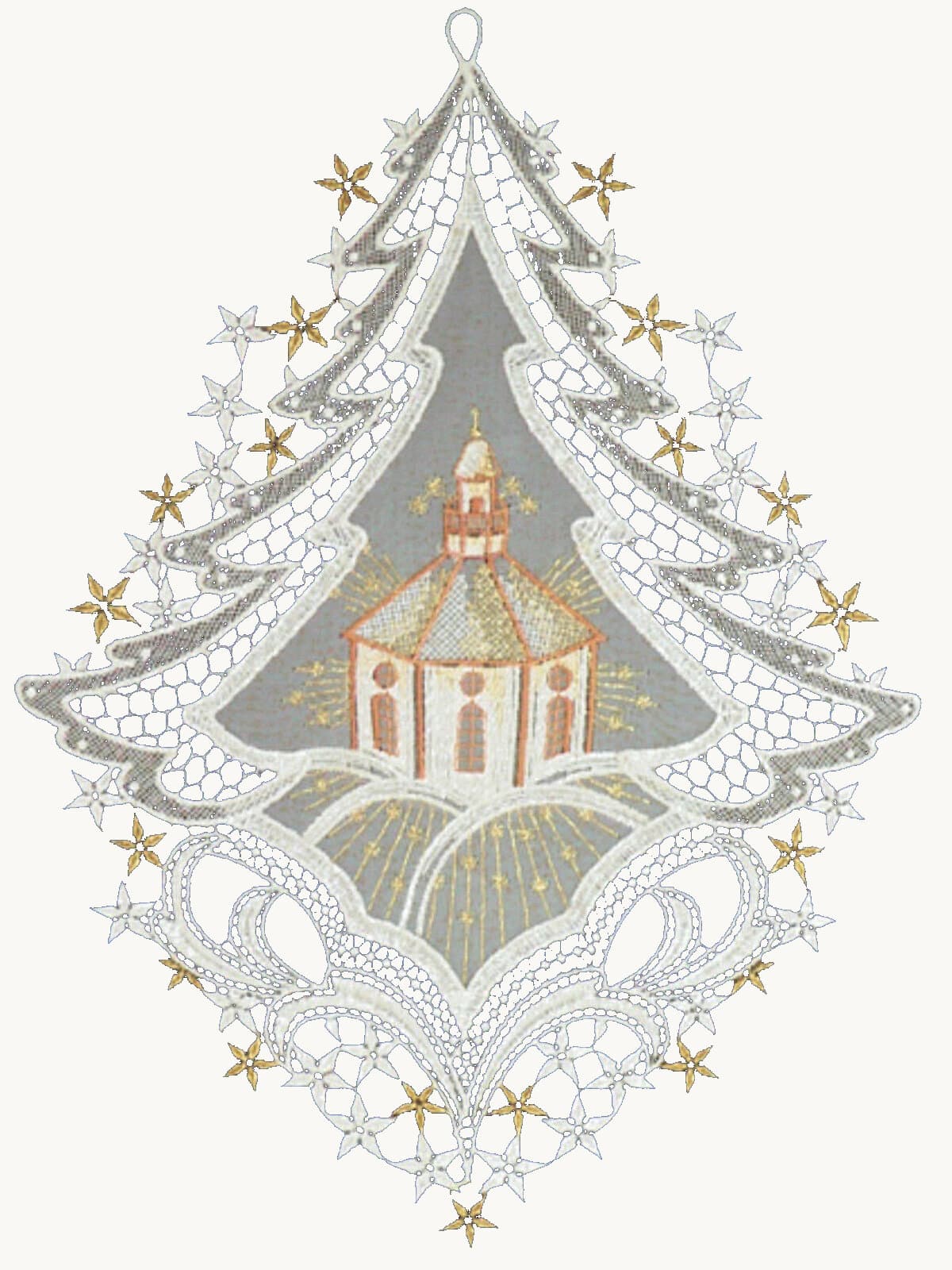 Church in Tree Frame